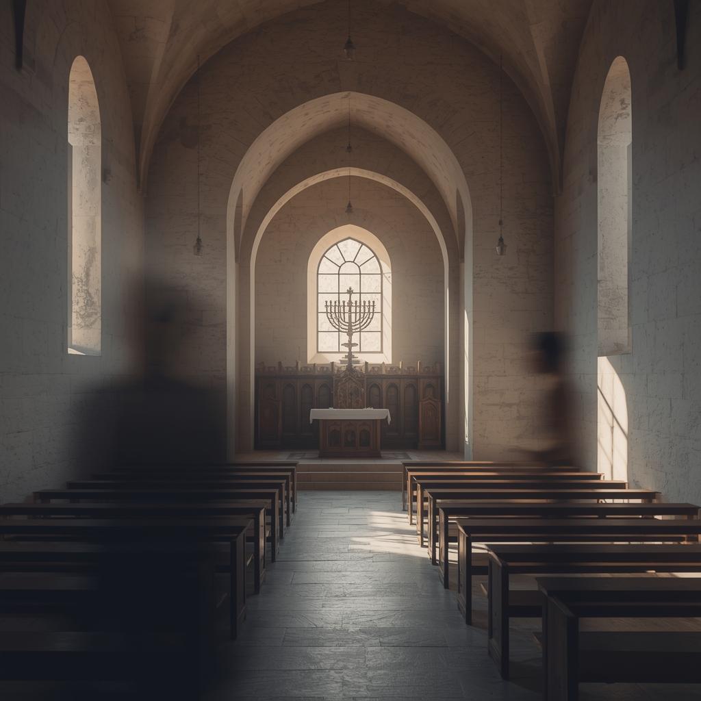 Synagogenbau, Innenraum und Gemeindeleben